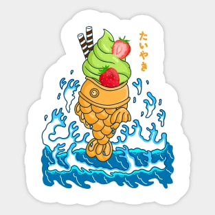 Taiyaki Fish Sticker